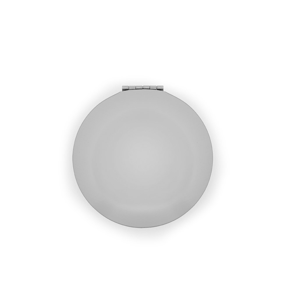 KAYLA. Miroir rond double face en aluminium avec fermeture magnétique 6