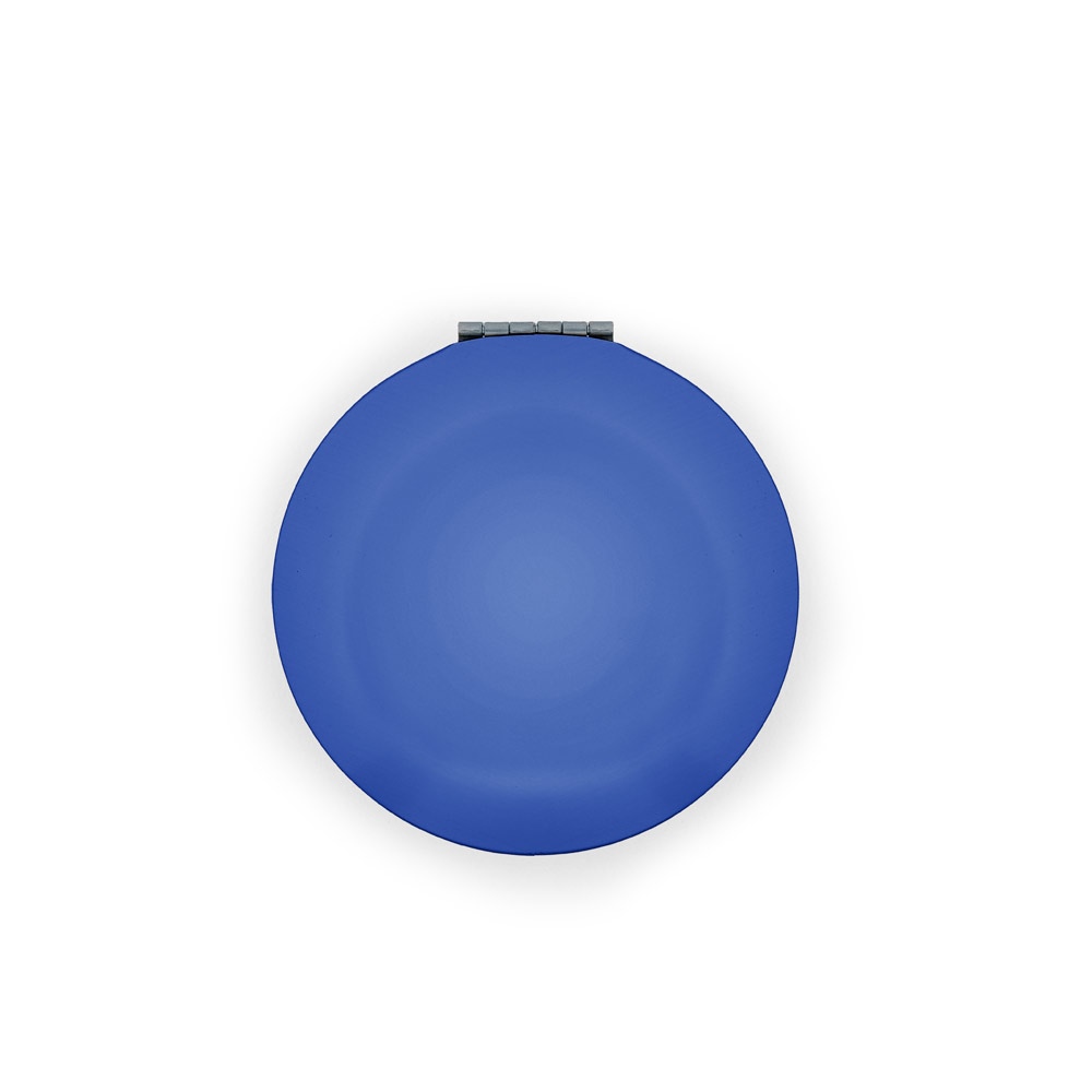 KAYLA. Miroir rond double face en aluminium avec fermeture magnétique 8