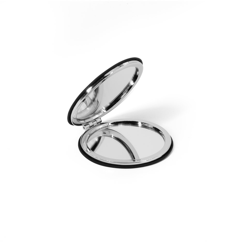 FREYA. Miroir rond double face avec extérieur en PU mat 5