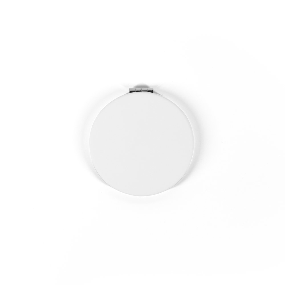 FREYA. Miroir rond double face avec extérieur en PU mat 6
