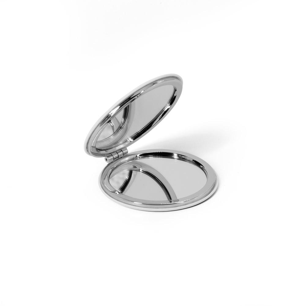 FREYA. Miroir rond double face avec extérieur en PU mat 7