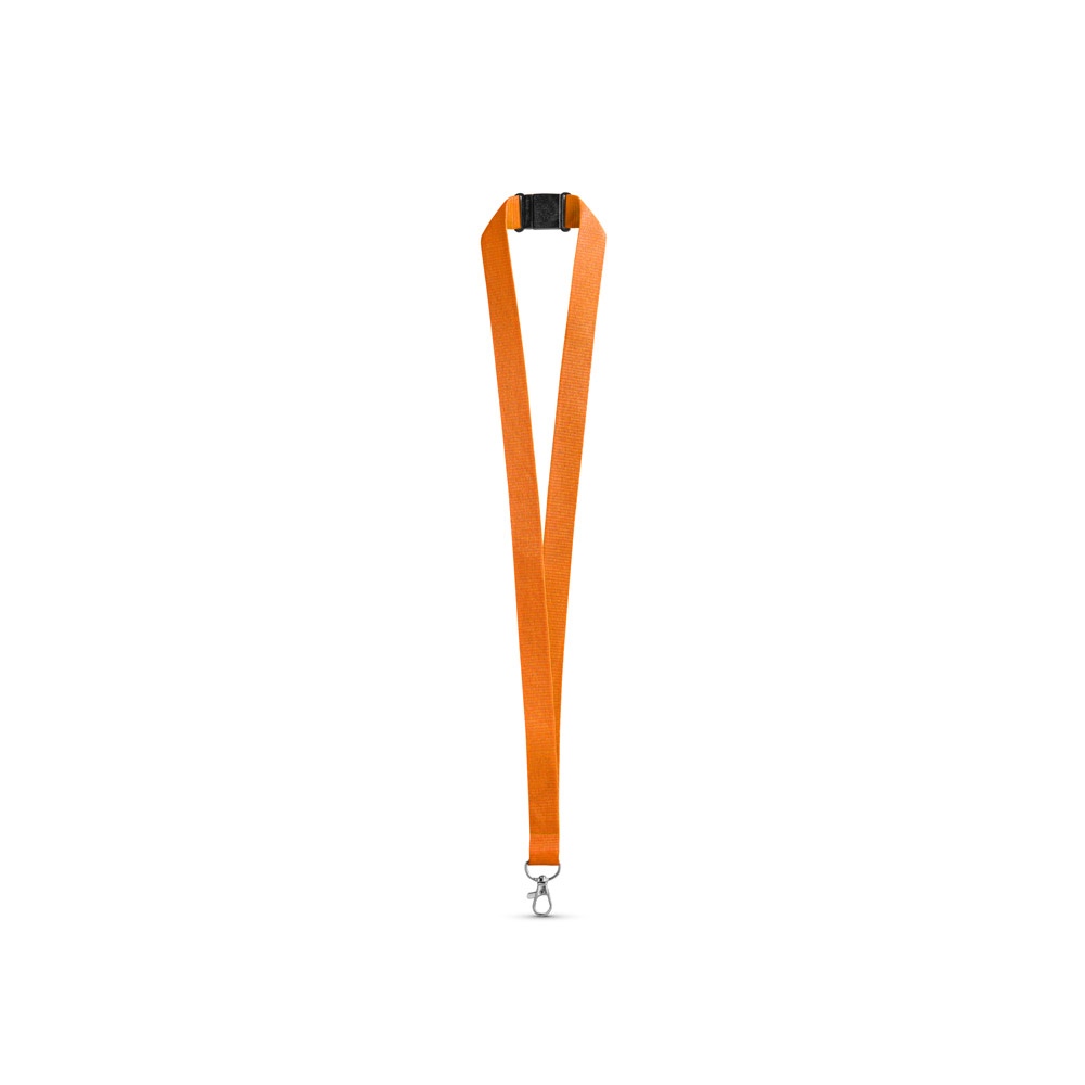 LEEDS. Lanyard en polyester avec fermoir de sécurité 11