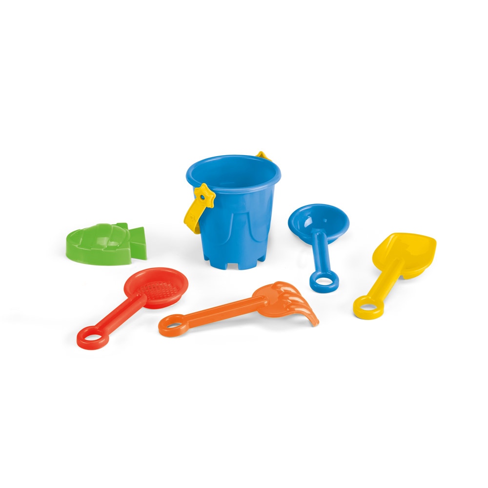 VALLARTA. Seau de plage en PP avec 5 accessoires 3