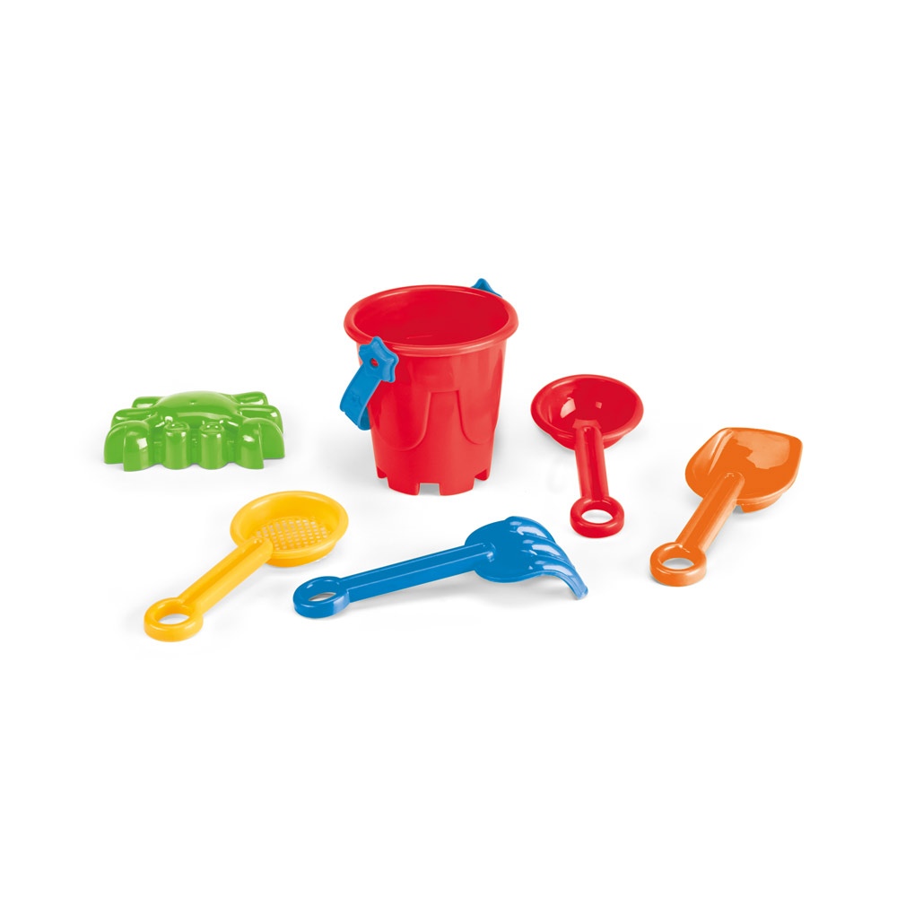 VALLARTA. Seau de plage en PP avec 5 accessoires 2