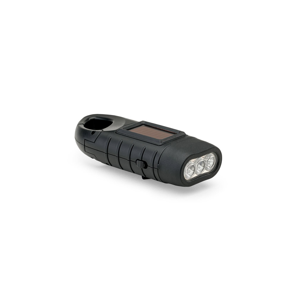 SOLARKY. Lampe torche compacte de 0'5 W en ABS, avec 3 LED blanches de 90 lumens 2