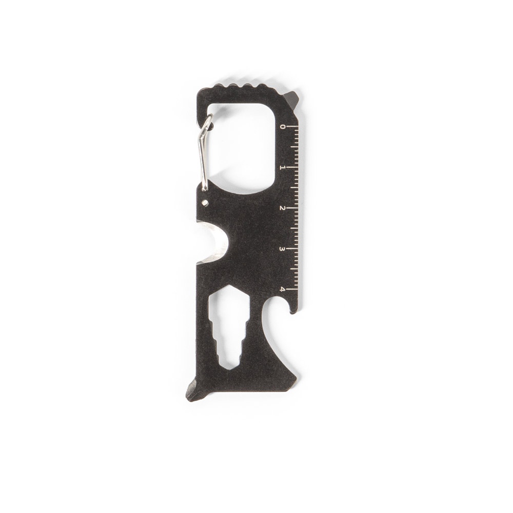 SCREWY. Carte multifonction en acier inoxydable avec 8 fonctions 3