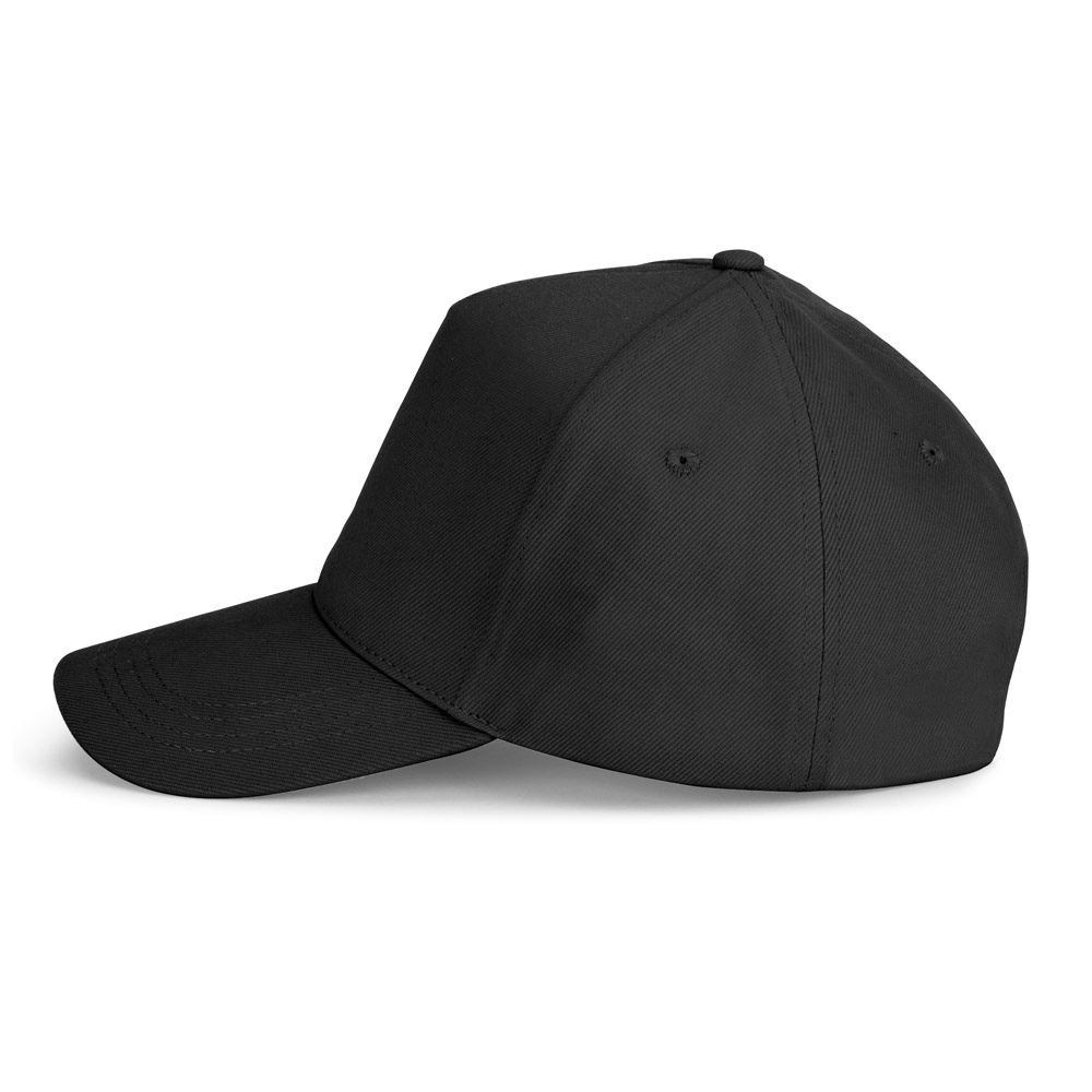 ASHTON. Casquette 100 % coton (260 g/m²) à 5 panneaux 12