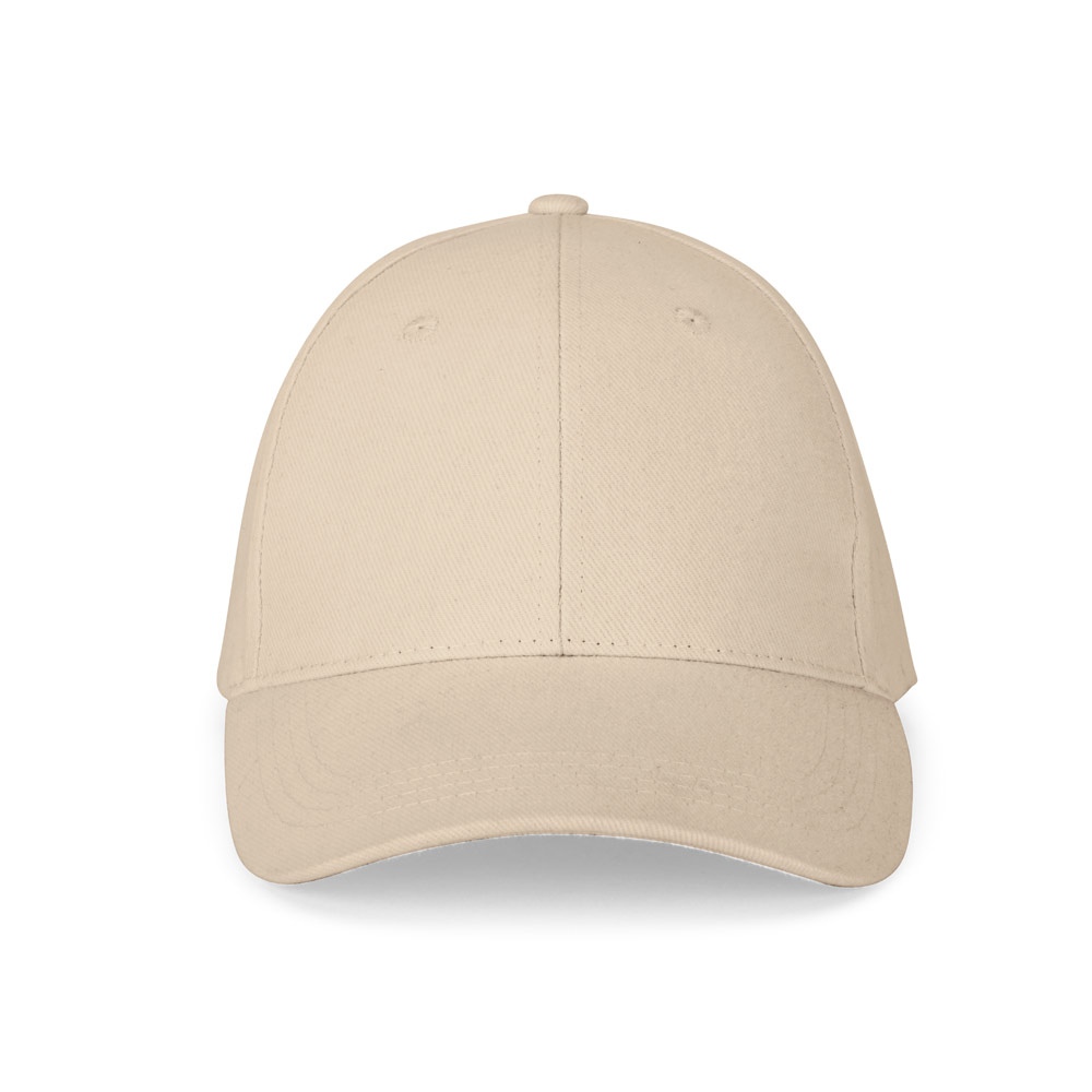 NATHAN. Casquette 100 % coton (260 g/m²) à 6 panneaux 25