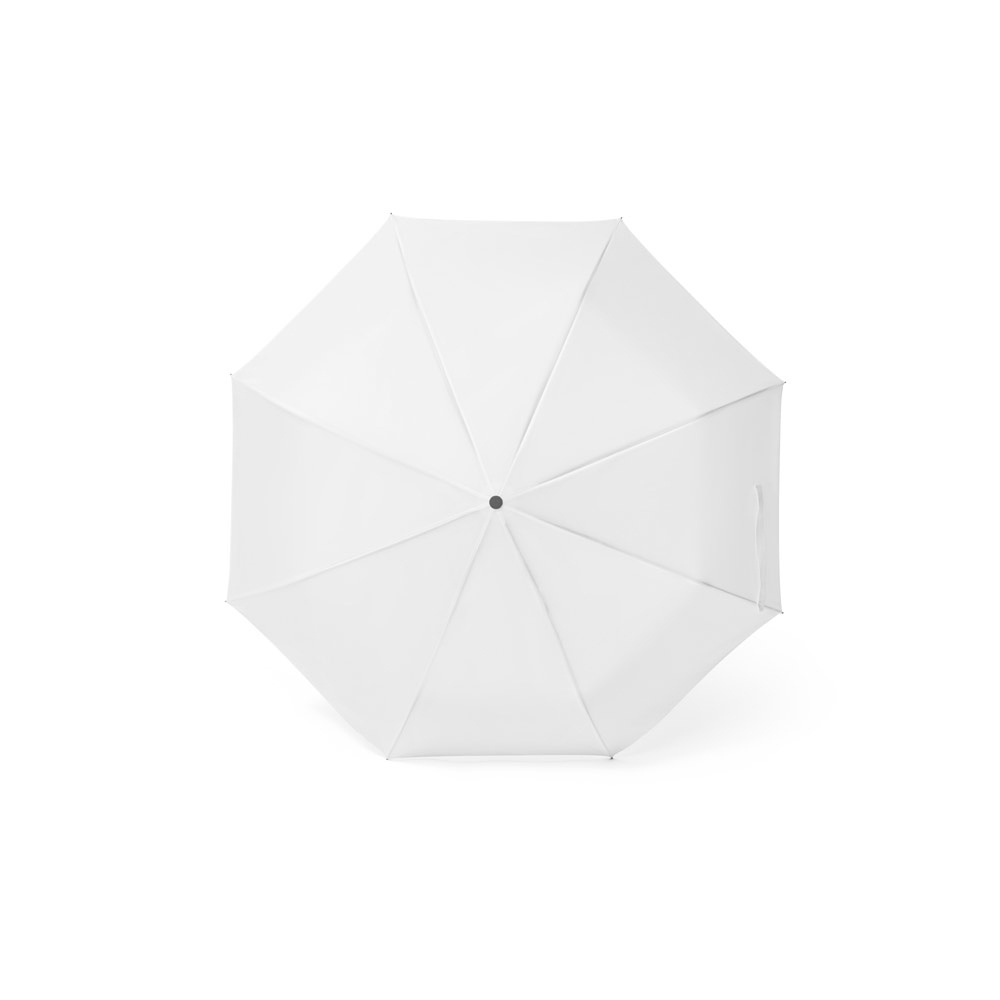 GEORGE. Parapluie 21 pouces fabriqué à partir de polyester recyclé (100 % rPET) et de pongé 190T résistant au vent 8