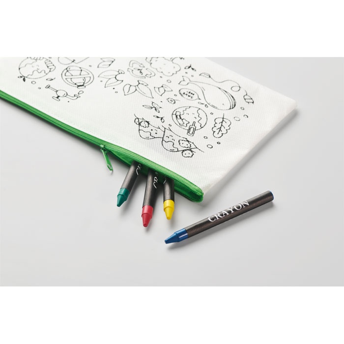 Trousse 4 crayons de couleur - CRAY 9