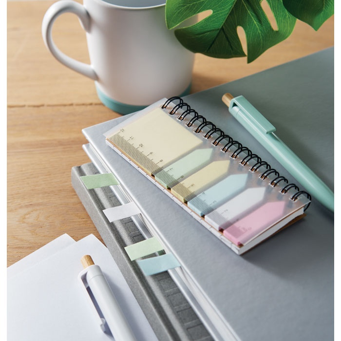 Bloc-notes et marqueurs en PP - MEMORING 5