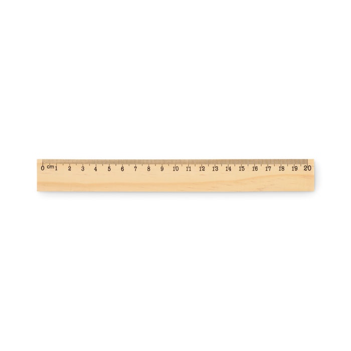 Règle en bois 20cm - RULER20 2