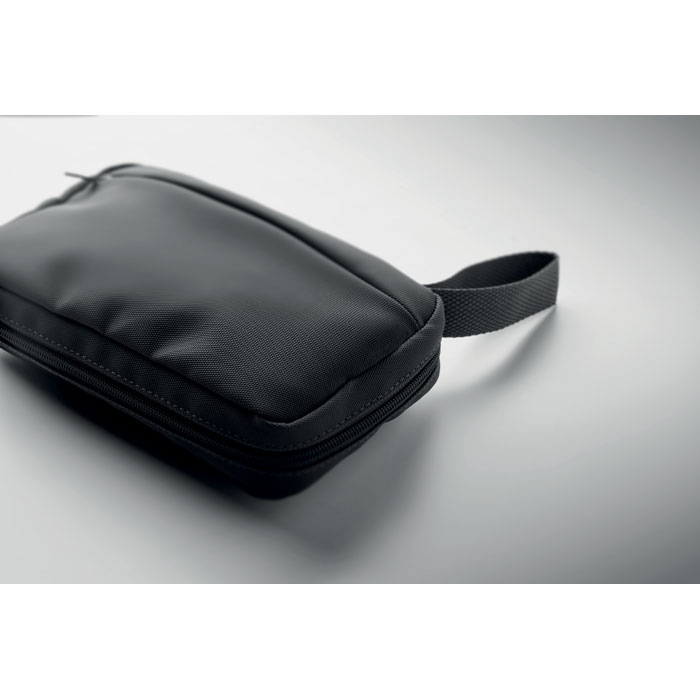 Trousse de toilette 600D RPET - VANIT 13