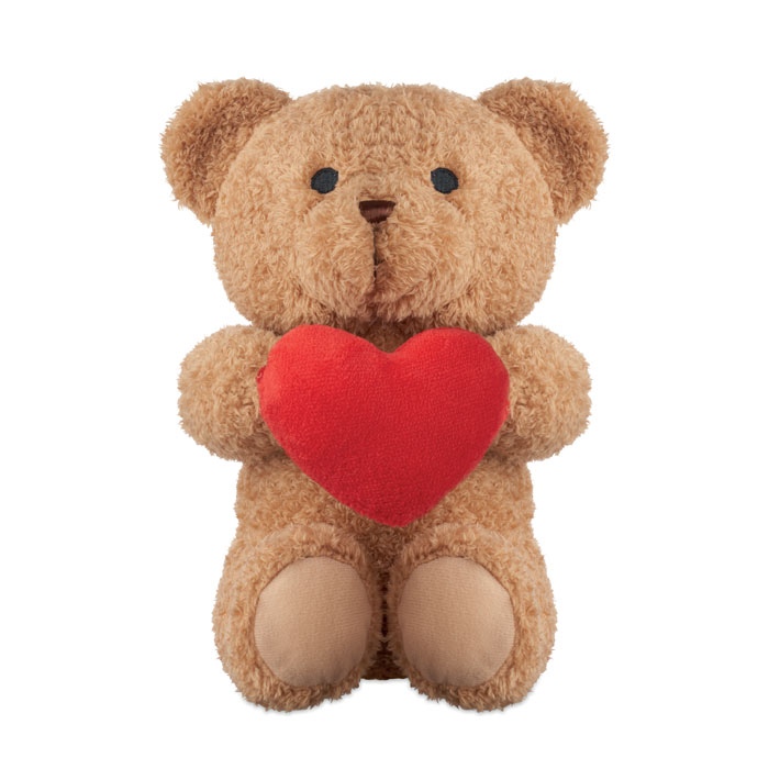 Grand Ourson avec cœur 23cm - SNUGGLE