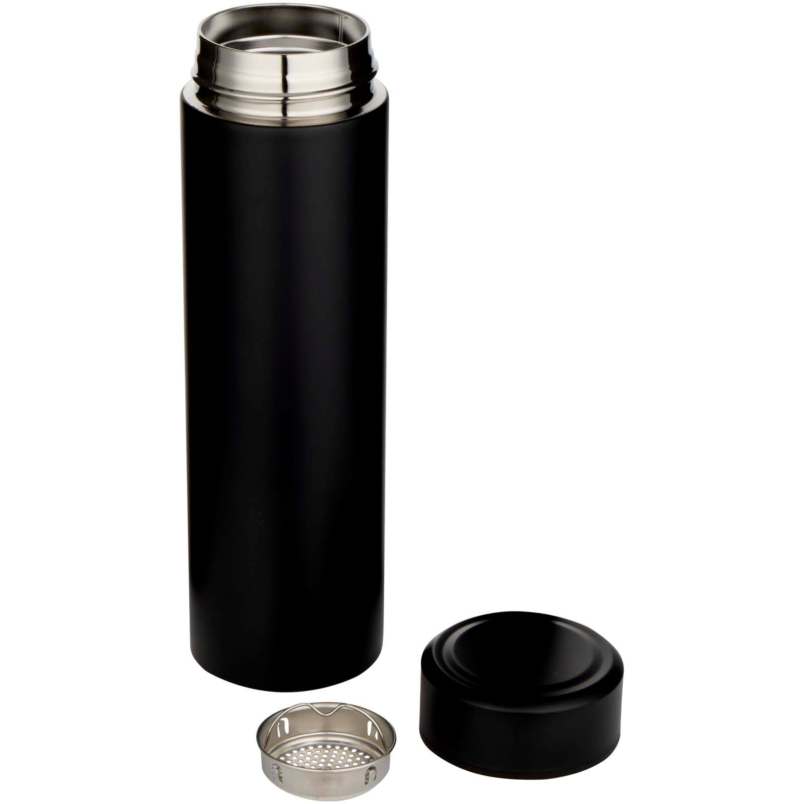 Gourde Taylor en acier inoxydable à double paroi de 450 ml avec filtre à thé 17