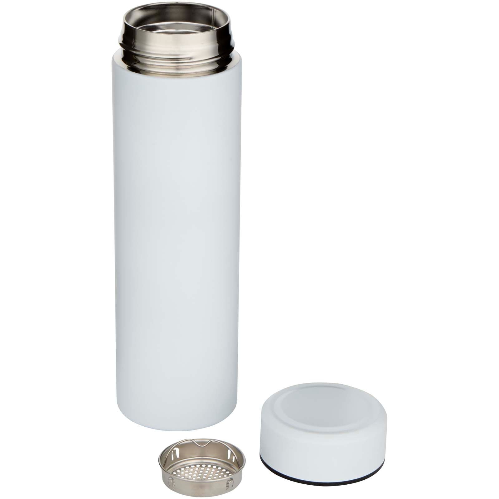 Gourde Taylor en acier inoxydable à double paroi de 450 ml avec filtre à thé 21