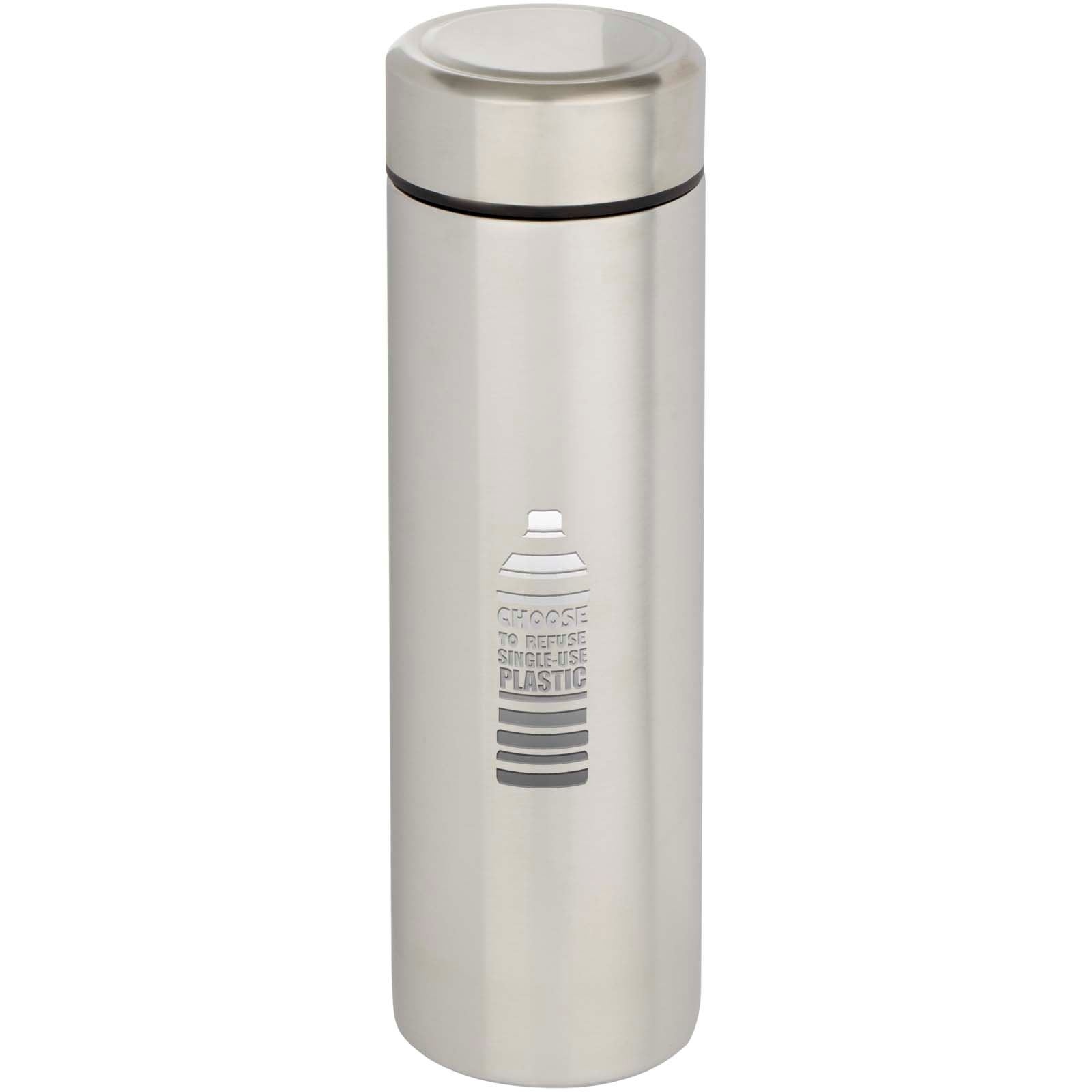 Gourde Taylor en acier inoxydable à double paroi de 450 ml avec filtre à thé 15