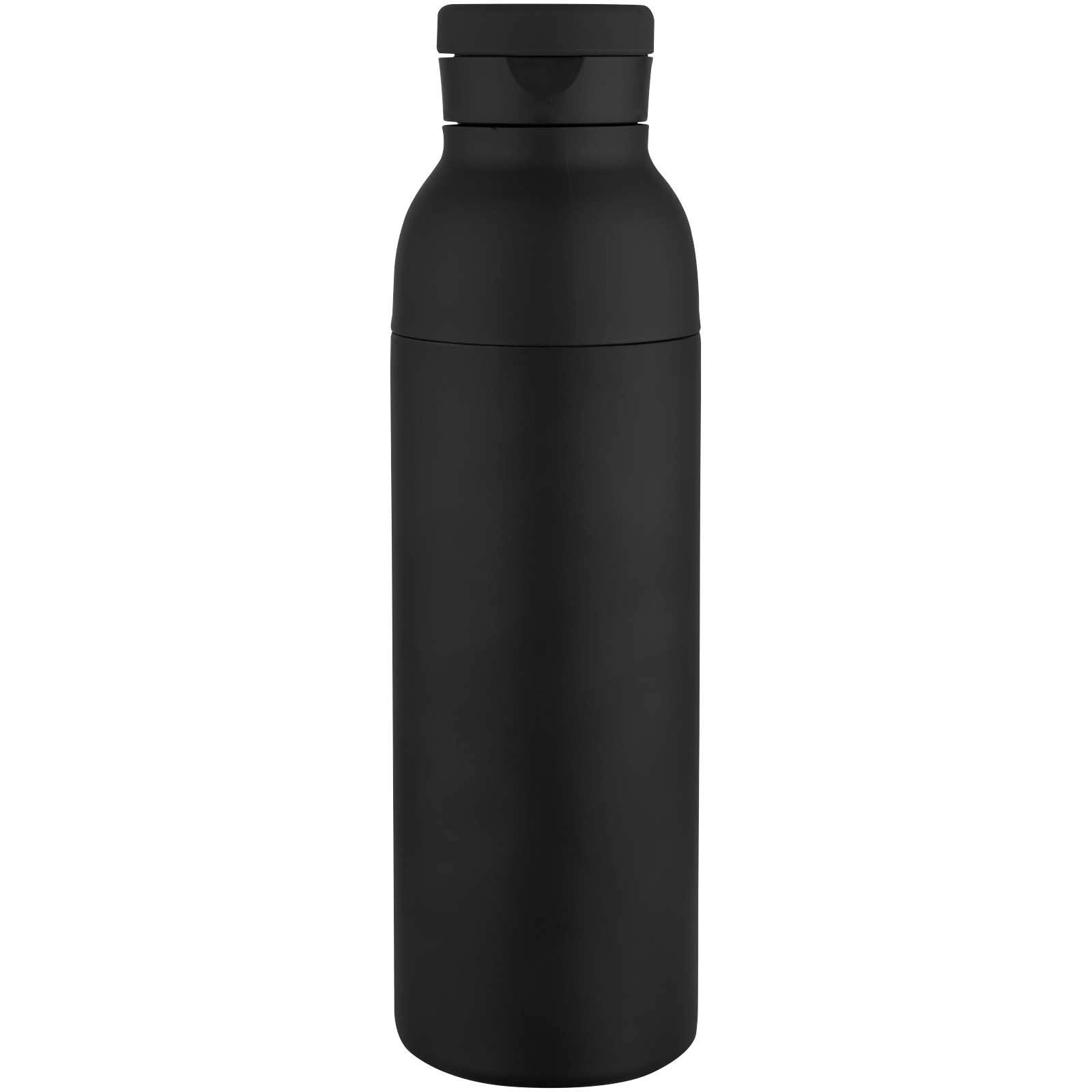 Bouteille avec isolation sous vide Illuminate double paroi de 650 ml en acier inoxydable recyclé certifié RCS 8