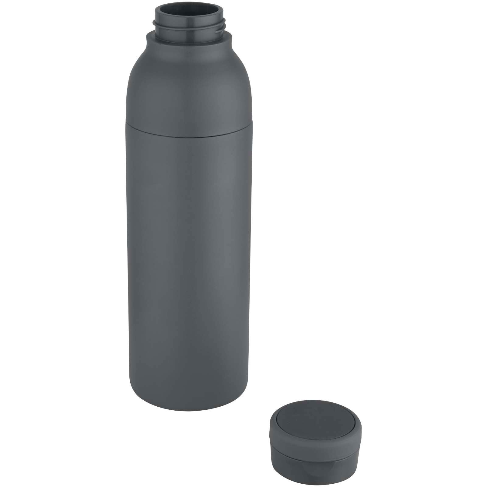 Bouteille avec isolation sous vide Illuminate double paroi de 650 ml en acier inoxydable recyclé certifié RCS 24