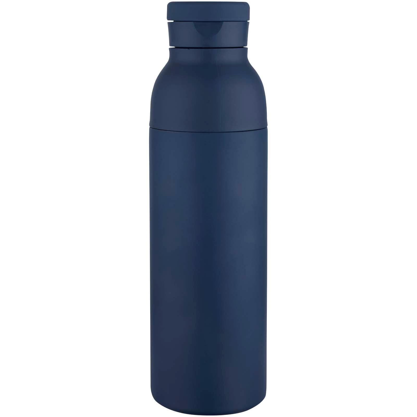 Bouteille avec isolation sous vide Illuminate double paroi de 650 ml en acier inoxydable recyclé certifié RCS 9