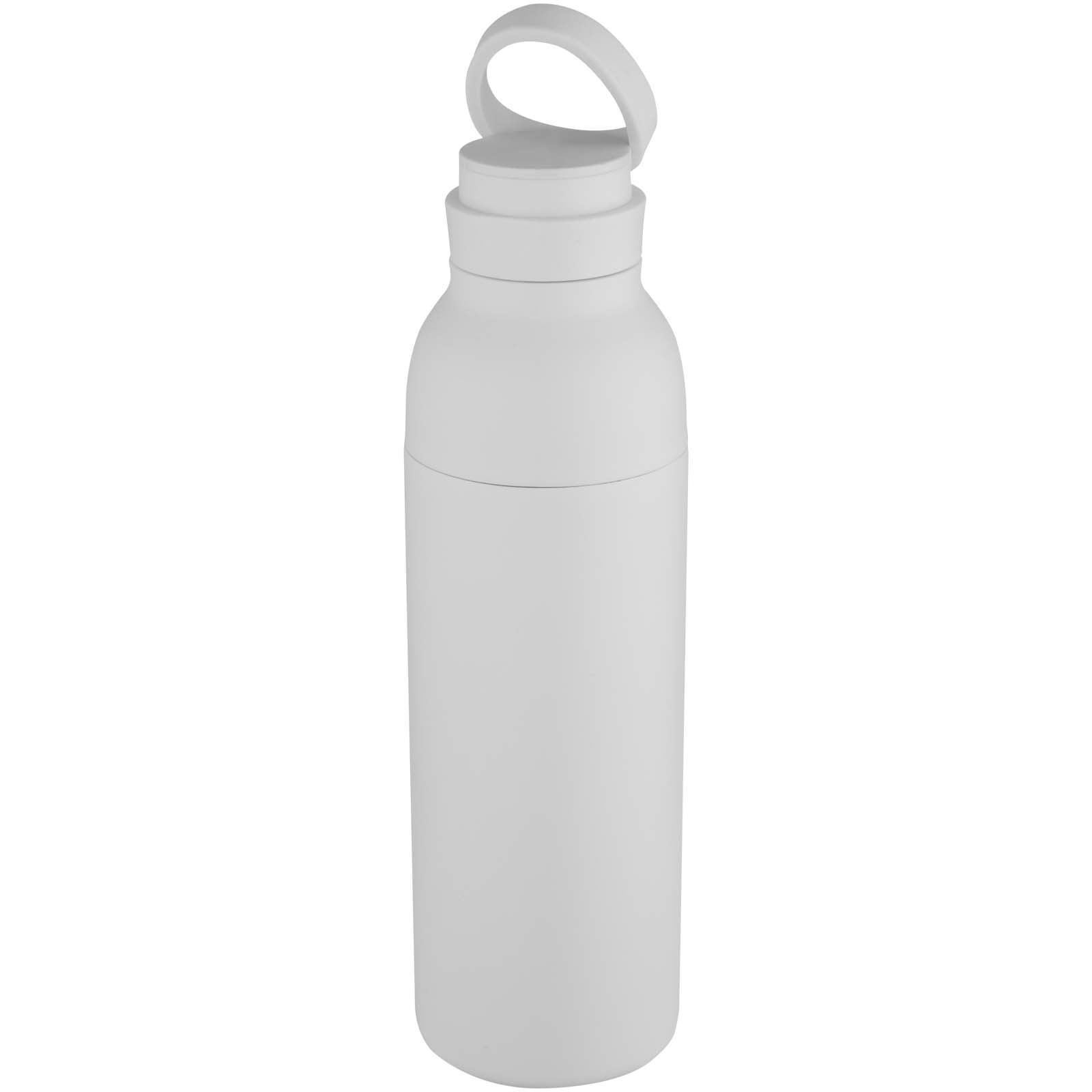 Bouteille avec isolation sous vide Illuminate double paroi de 650 ml en acier inoxydable recyclé certifié RCS 37