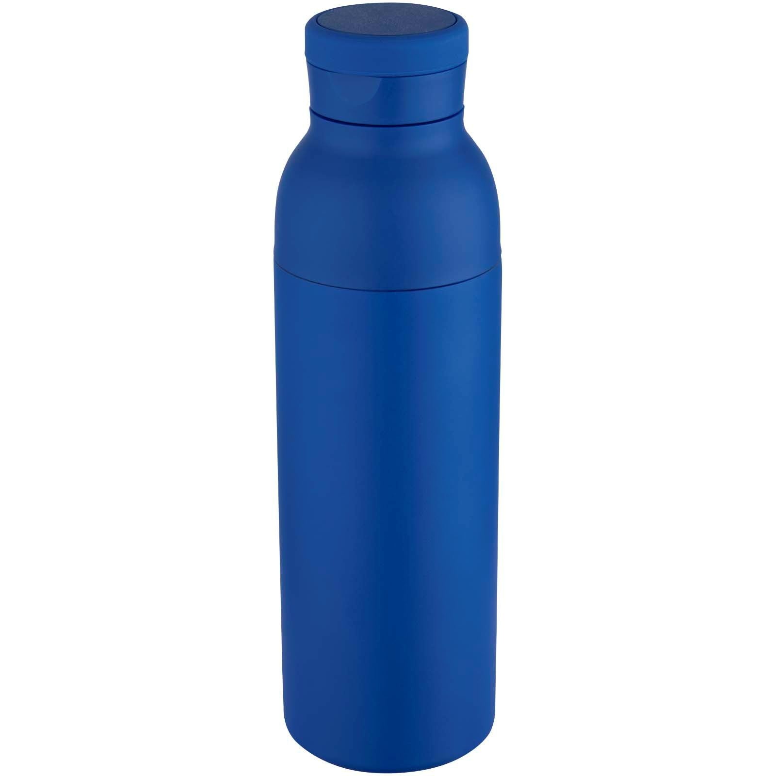 Bouteille avec isolation sous vide Illuminate double paroi de 650 ml en acier inoxydable recyclé certifié RCS 5