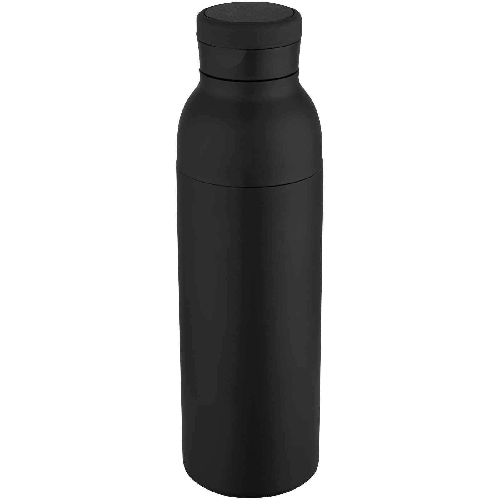 Bouteille avec isolation sous vide Illuminate double paroi de 650 ml en acier inoxydable recyclé certifié RCS