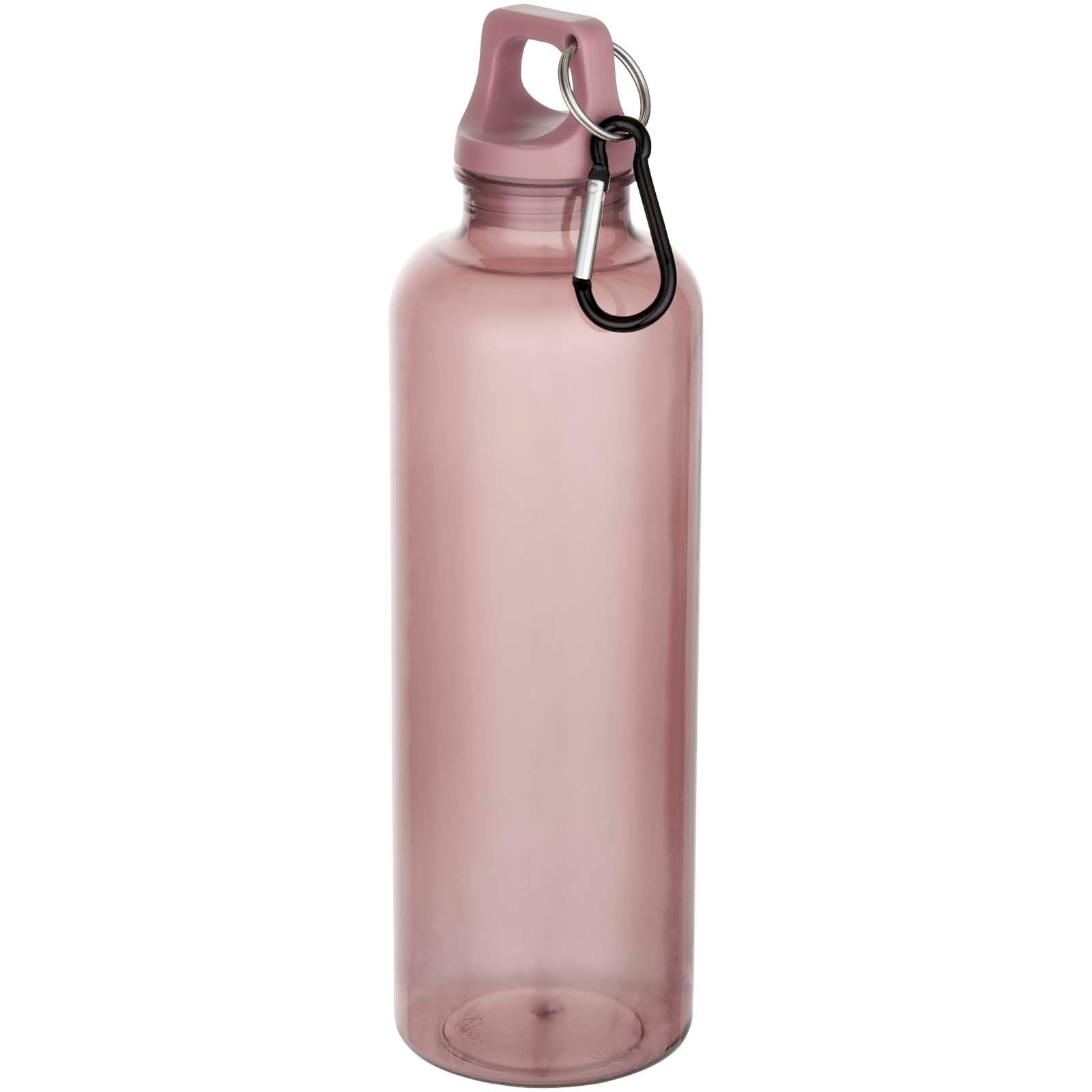Bouteille d’eau Oregon de 750 ml en plastique recyclé certifié RCS avec mousqueton 23