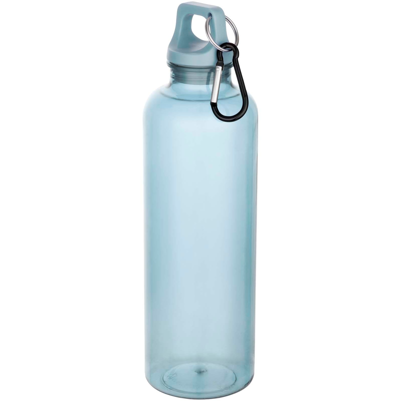 Bouteille d’eau Oregon de 750 ml en plastique recyclé certifié RCS avec mousqueton 28