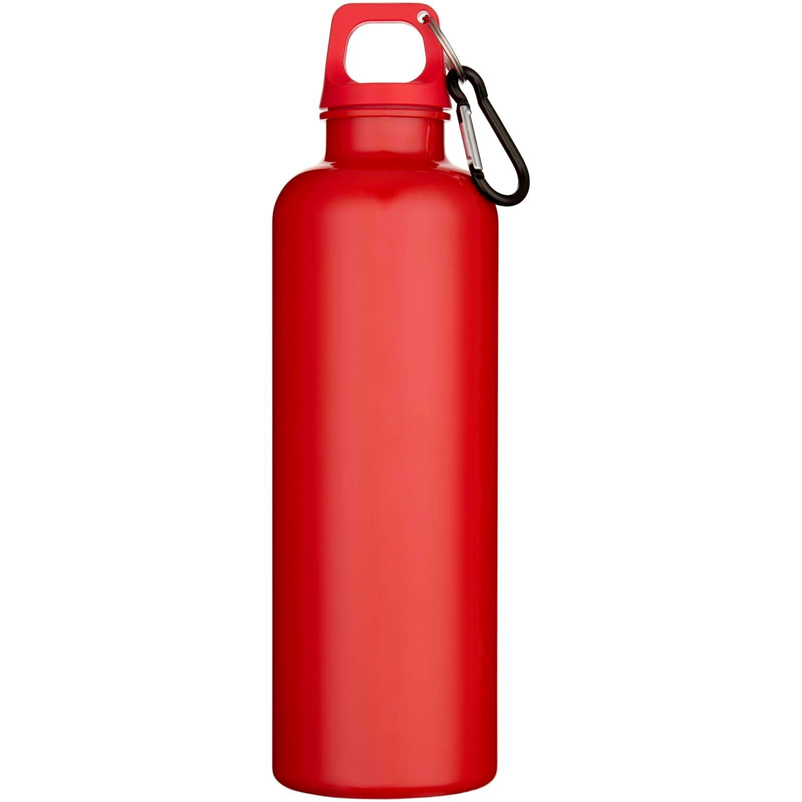 Bouteille d’eau Oregon de 750 ml en plastique recyclé uni certifié RCS avec mousqueton 15