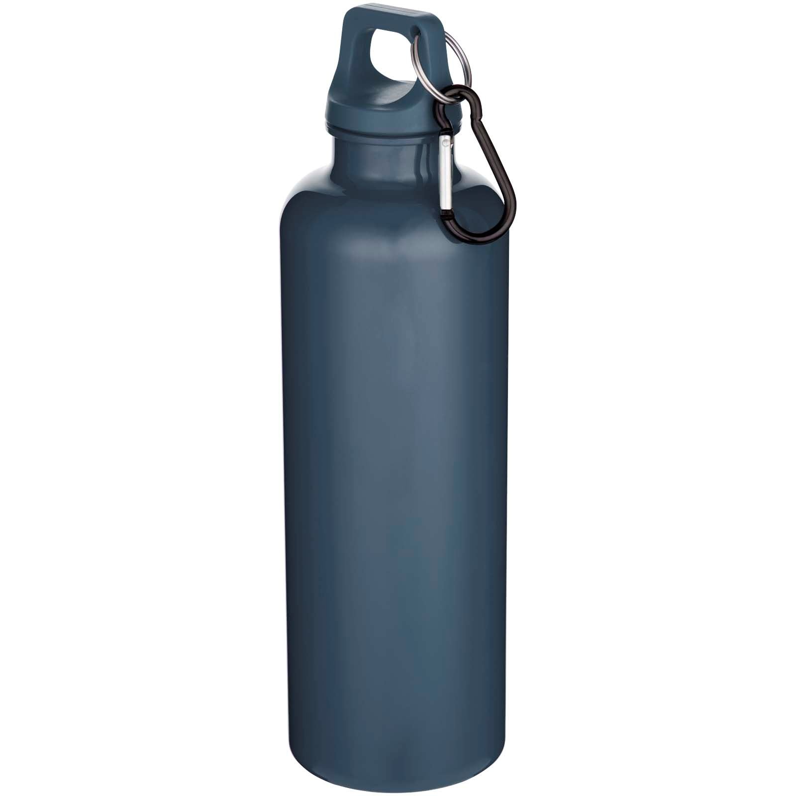 Bouteille d’eau Oregon de 750 ml en plastique recyclé uni certifié RCS avec mousqueton 5