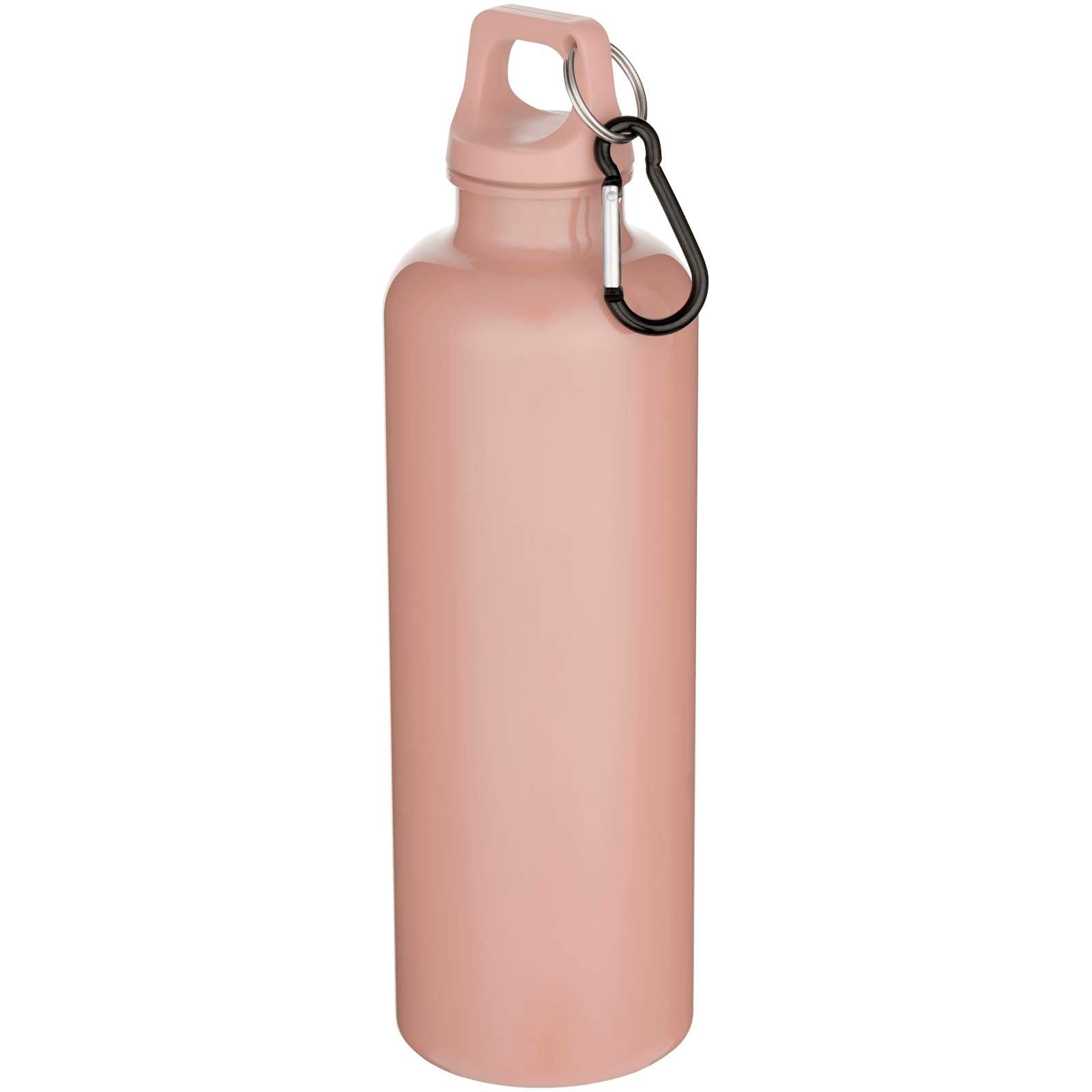 Bouteille d’eau Oregon de 750 ml en plastique recyclé uni certifié RCS avec mousqueton 4