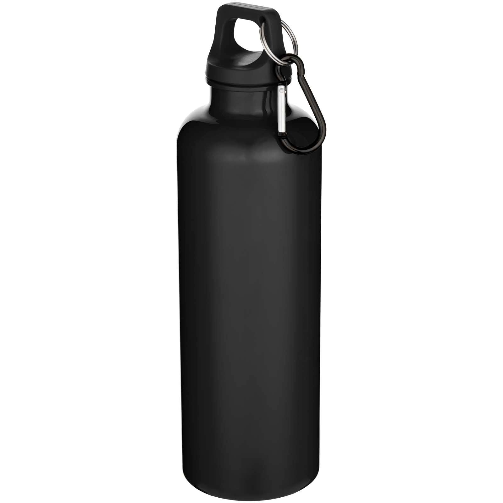 Bouteille d’eau Oregon de 750 ml en plastique recyclé uni certifié RCS avec mousqueton 2
