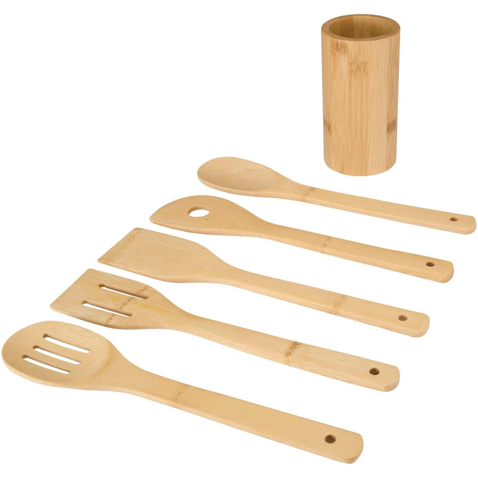Ensemble d’outils de cuisine Tala en bambou 6
