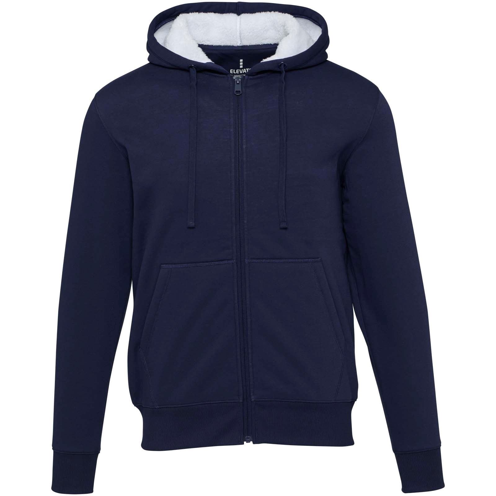 Sweat à capuche sherpa Natron intégralement zippé 7