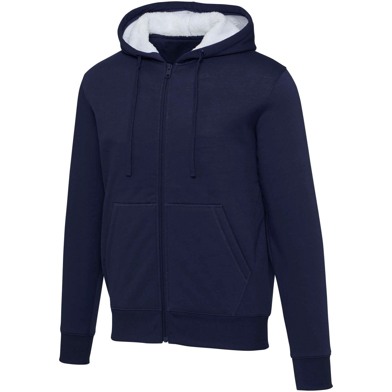 Sweat à capuche sherpa Natron intégralement zippé 4