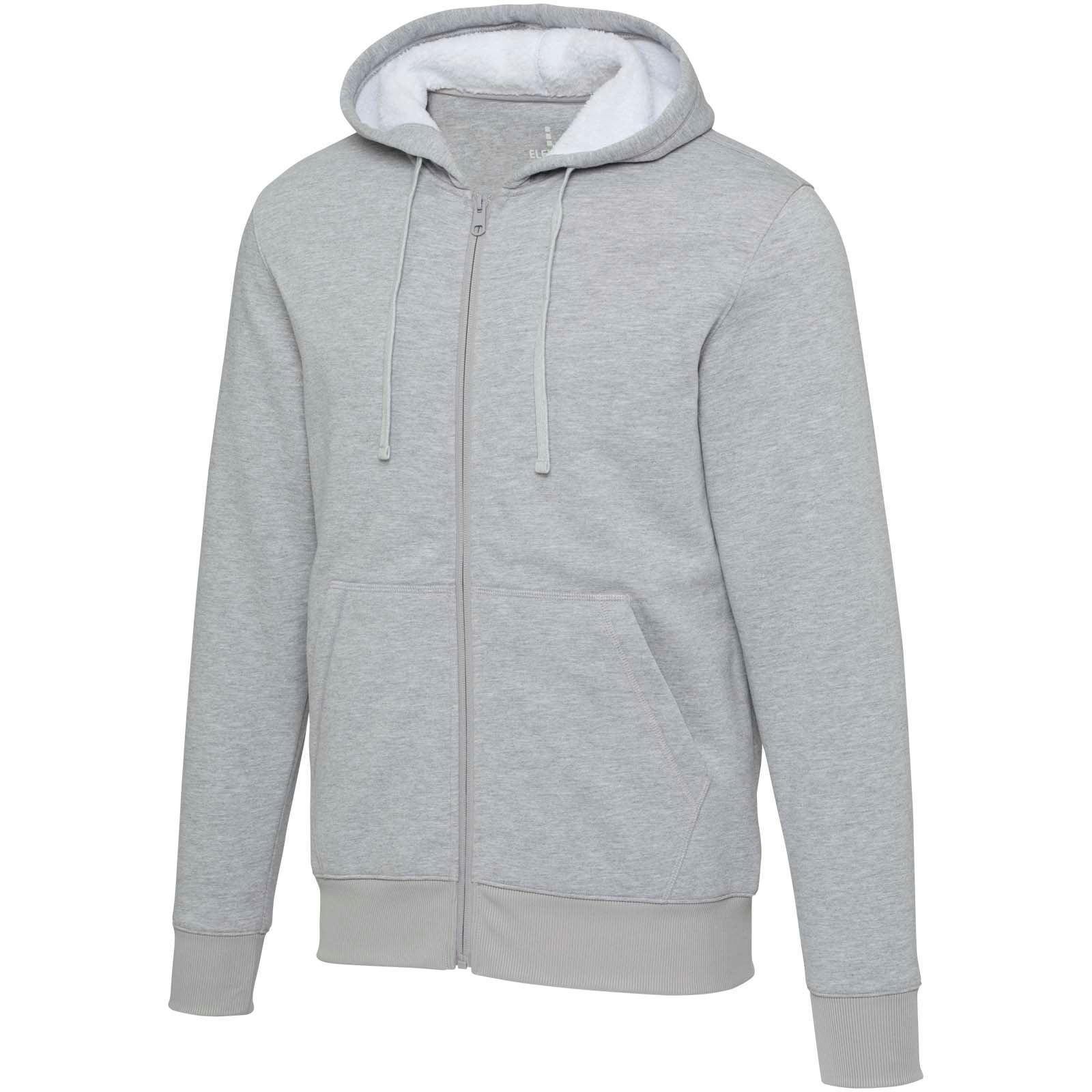 Sweat à capuche sherpa Natron intégralement zippé 3