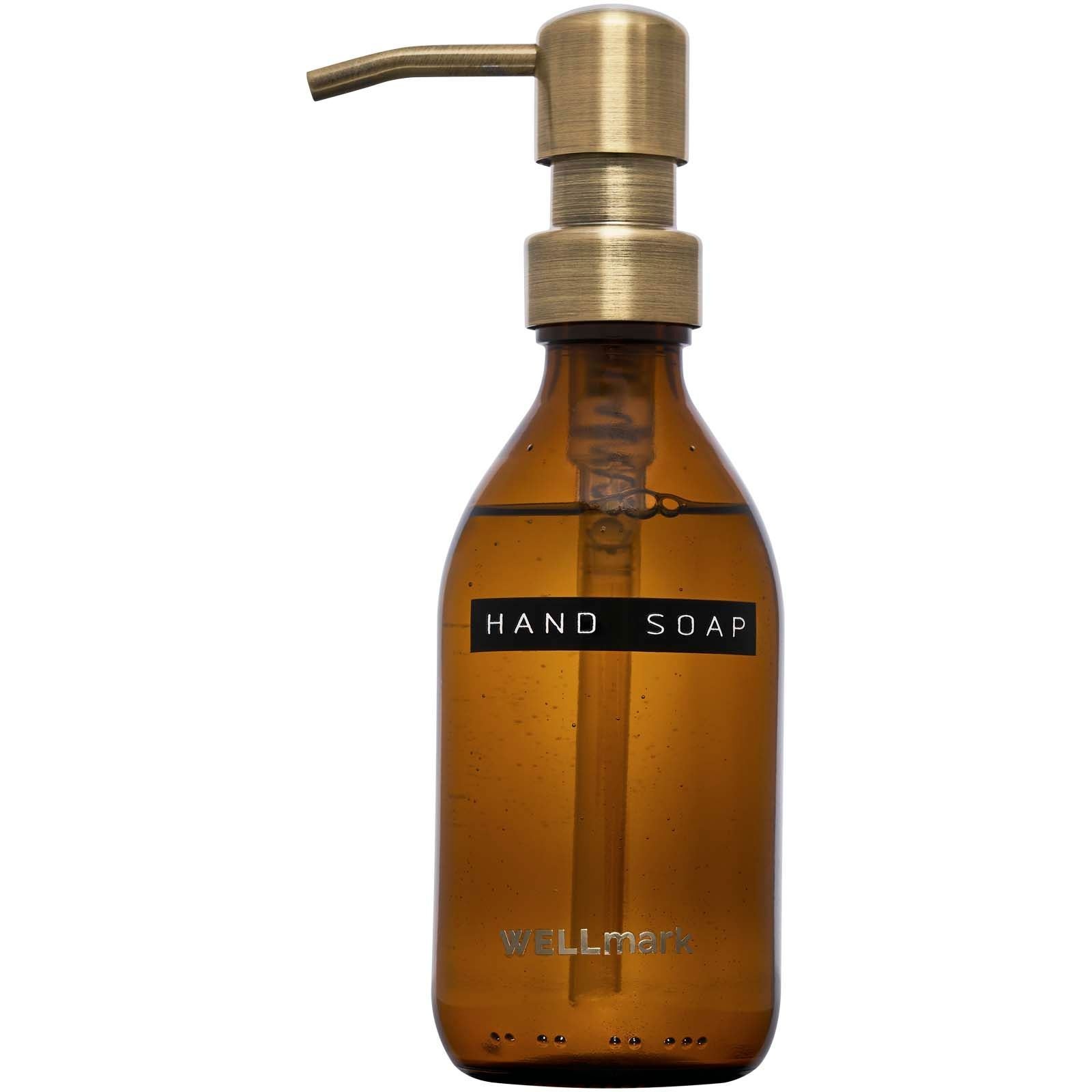 Distributeur de savon pour les mains de 250 ml et ensemble de bougies parfumées de 150 g Wellmark Discovery- parfum linge frais 12