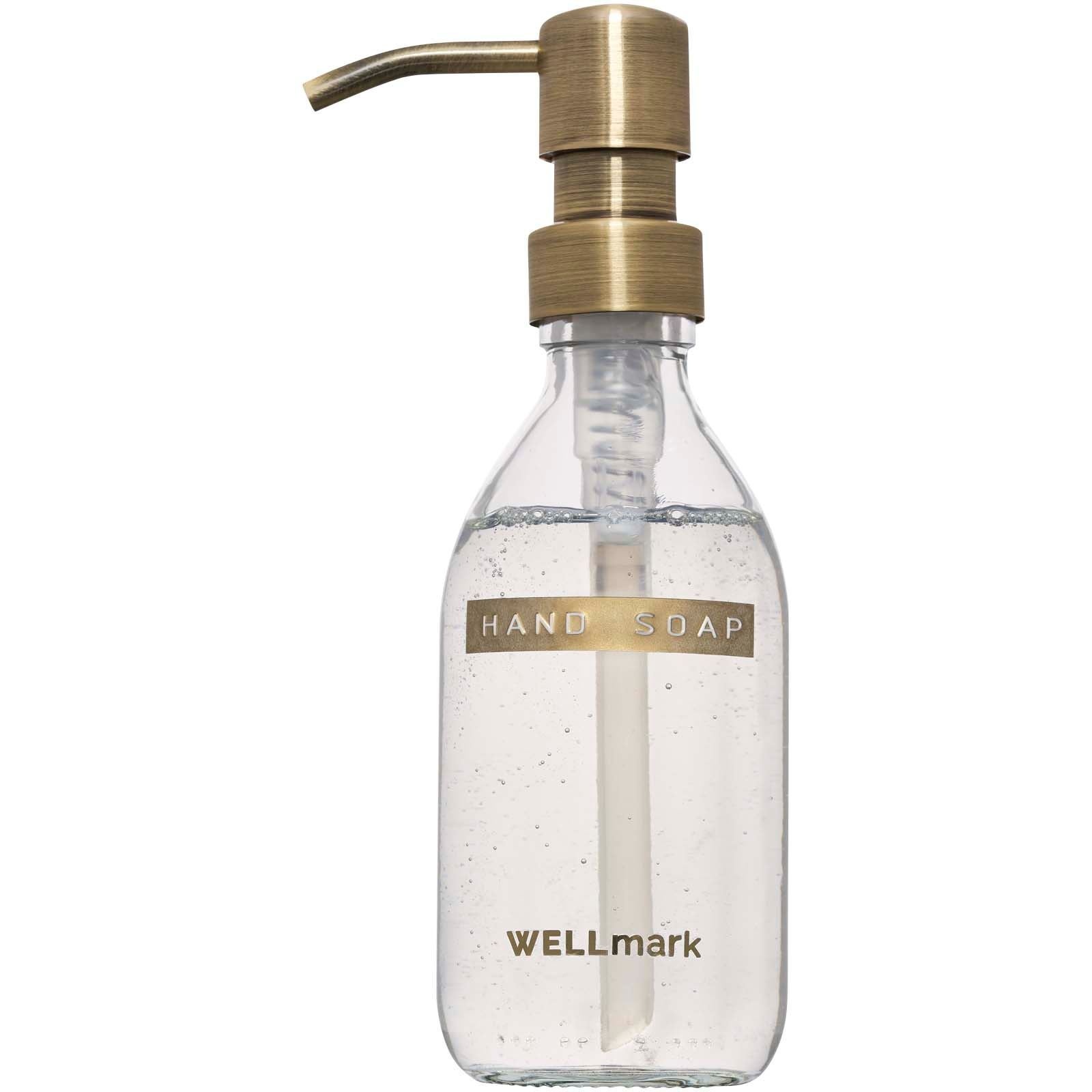 Distributeur de savon pour les mains de 250 ml et ensemble de bougies parfumées de 150 g Wellmark Discovery- parfum linge frais 13