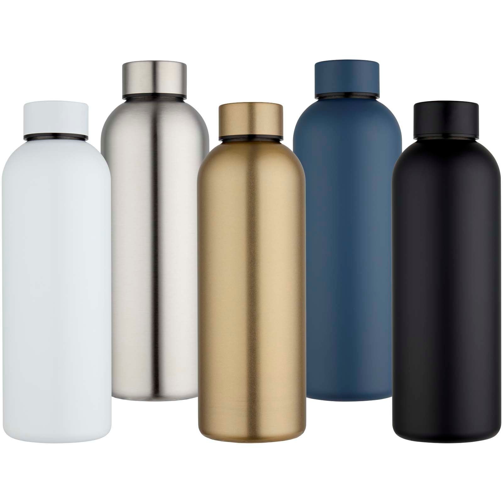 Bouteille d’eau Spring de 750 ml en acier inoxydable recyclé certifié RCS à simple paroi 23