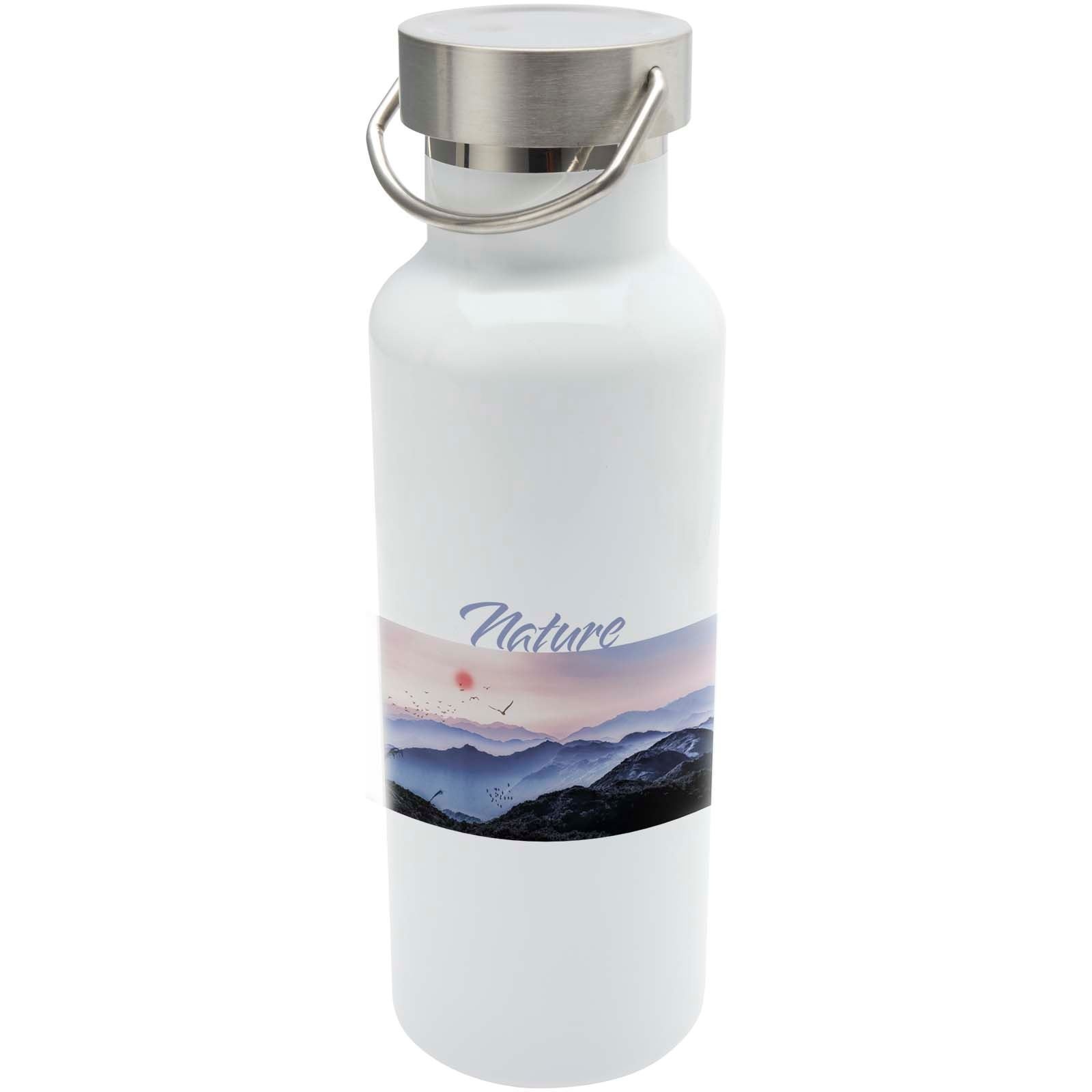 Bouteille d’eau Thor de 500 ml en acier inoxydable recyclé et certifié RCS avec impression par sublimation 4