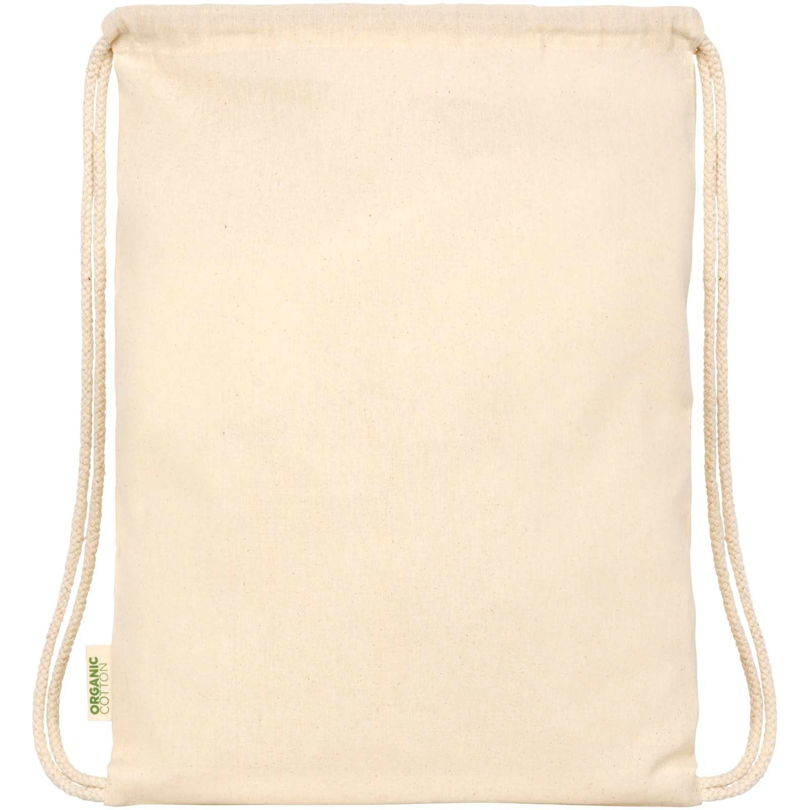 Sac refermable à cordon Odisha de 5 L bio certifié OCS 100 g/m² 5
