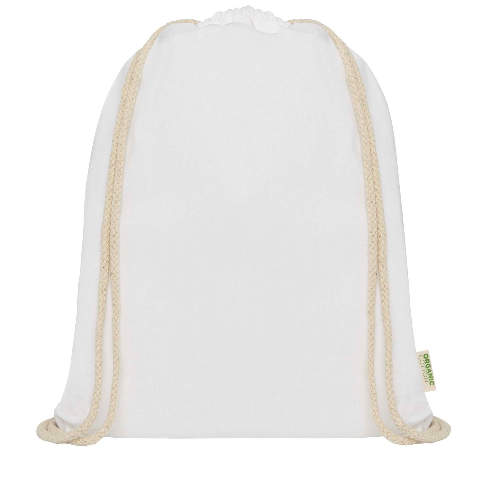Sac refermable à cordon Odisha de 5 L bio certifié OCS 140 g/m² 15