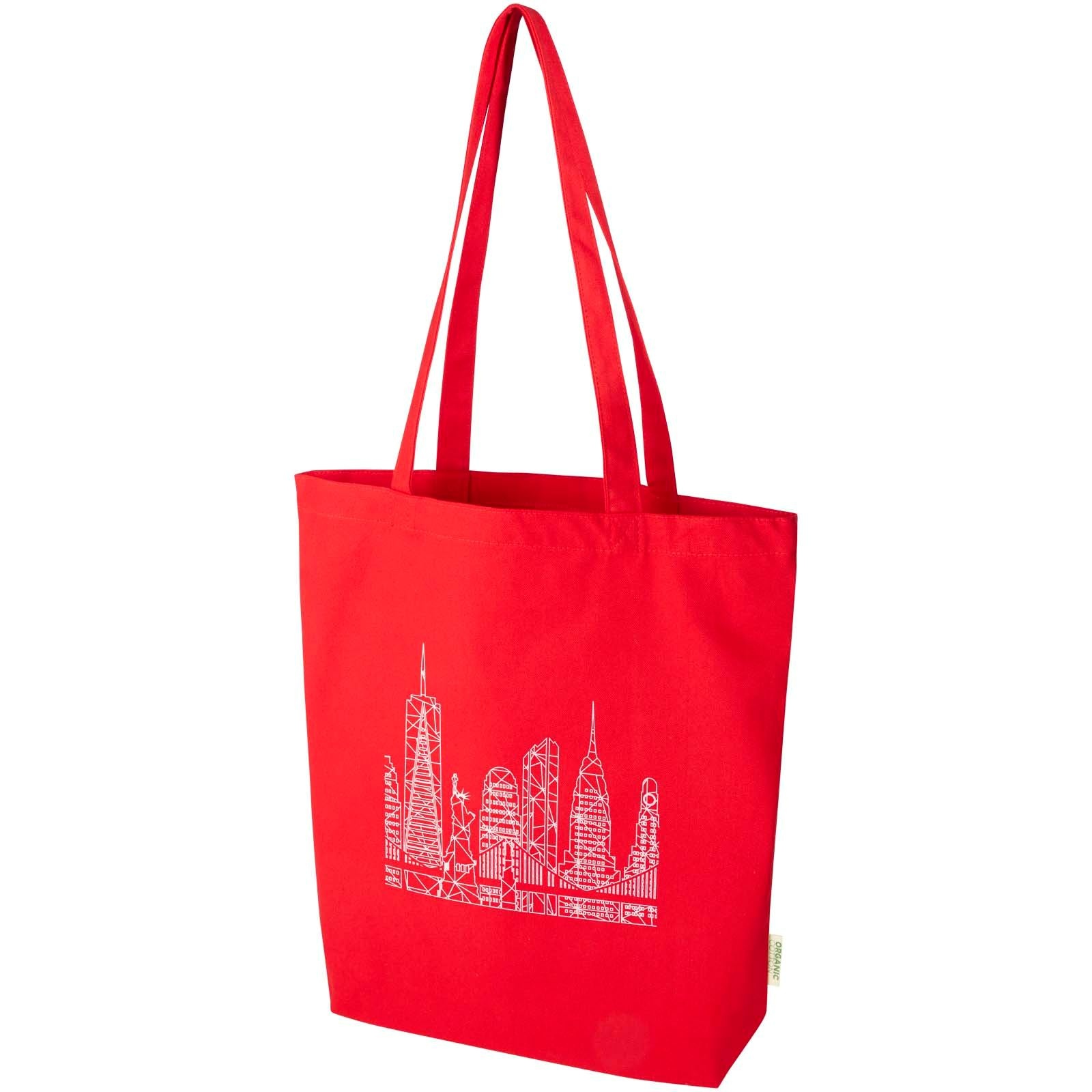 Sac shopping Odisha bio OCS à large fond 180 g/m2 de 11 L 17