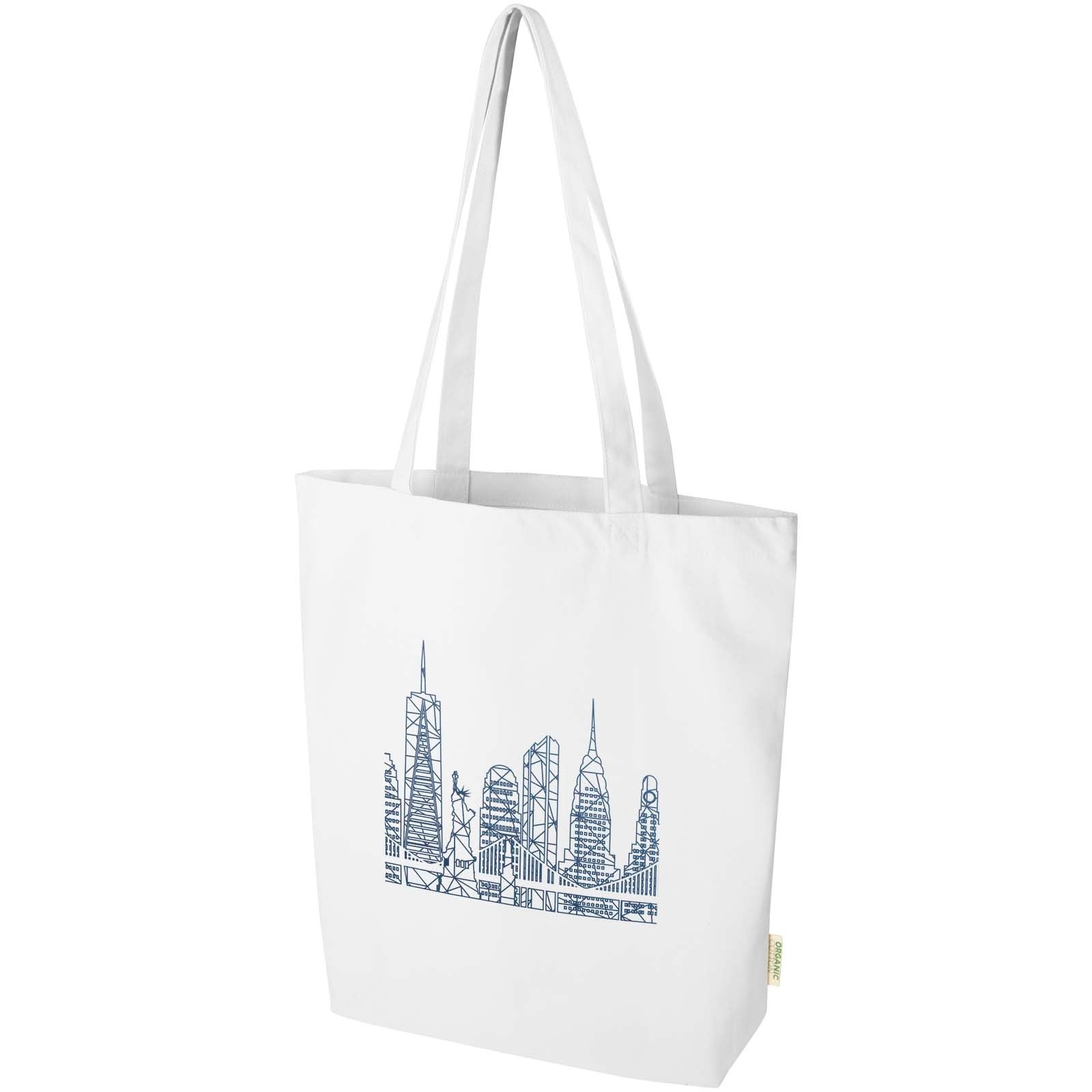 Sac shopping Odisha bio OCS à large fond 180 g/m2 de 11 L 19