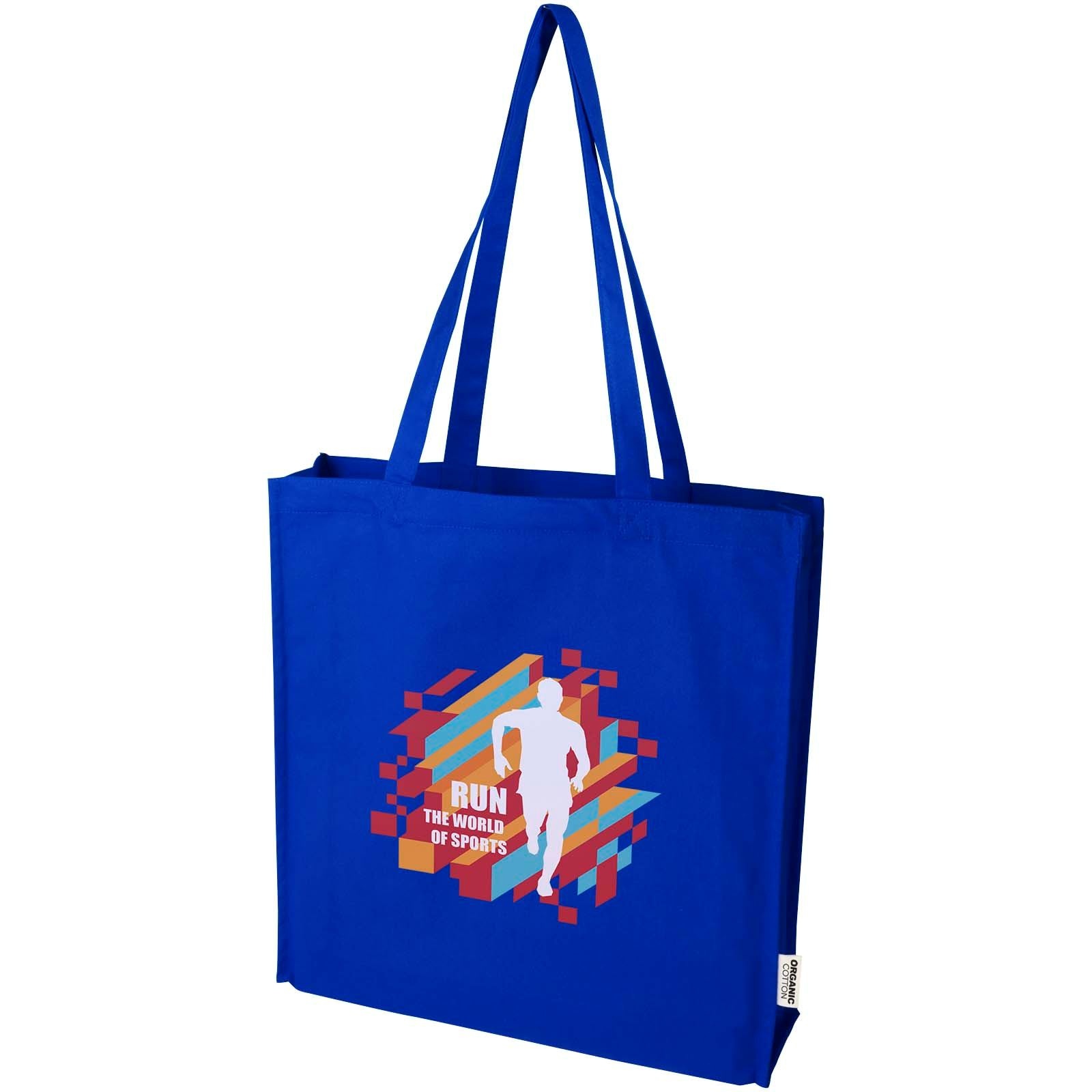 Sac shopping à soufflets Odisha bio OCS 180 g/m2 de 14 L 18