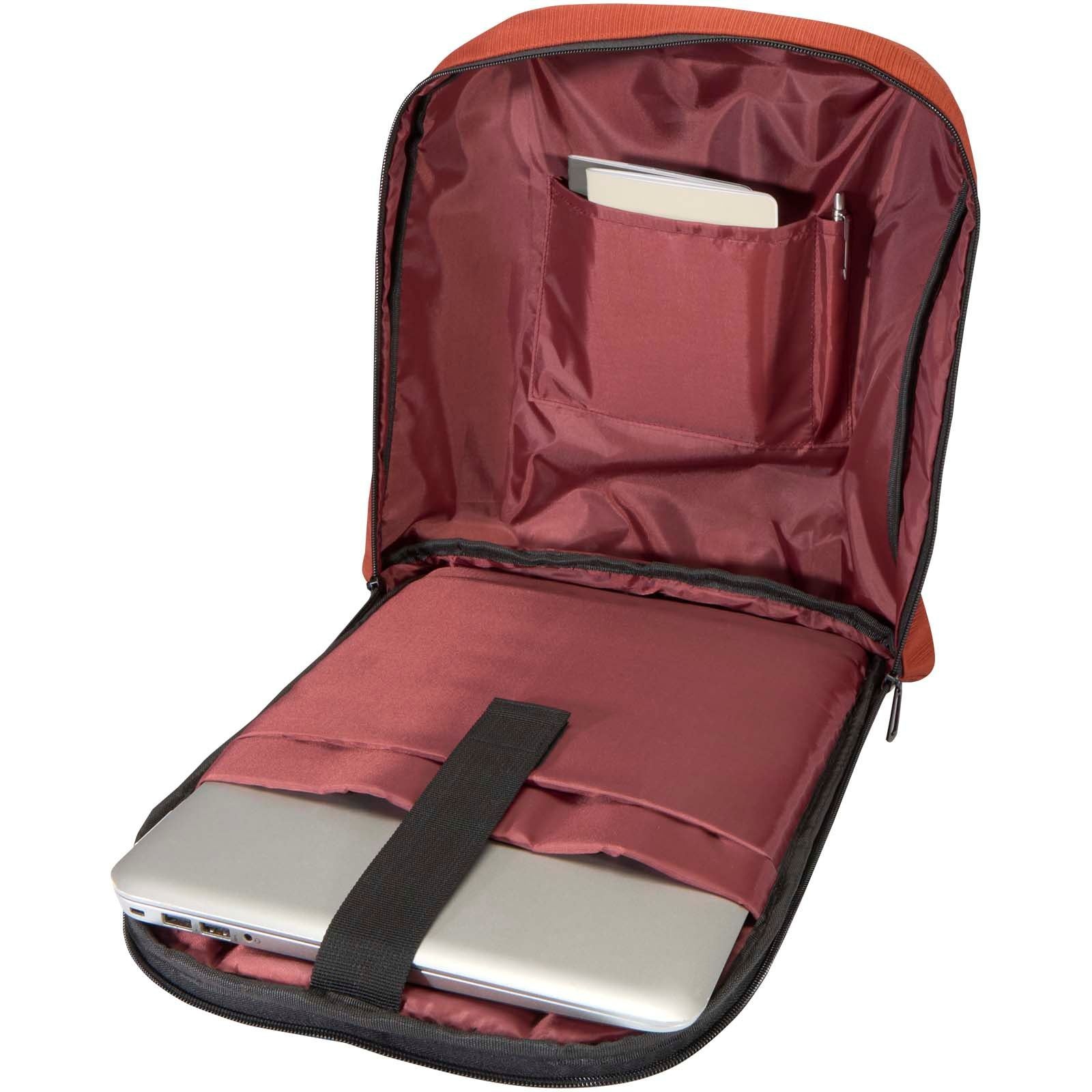 Sac à dos antivol pour ordinateur portable 15" Luma de 10 L en matériaux recyclés GRS 18