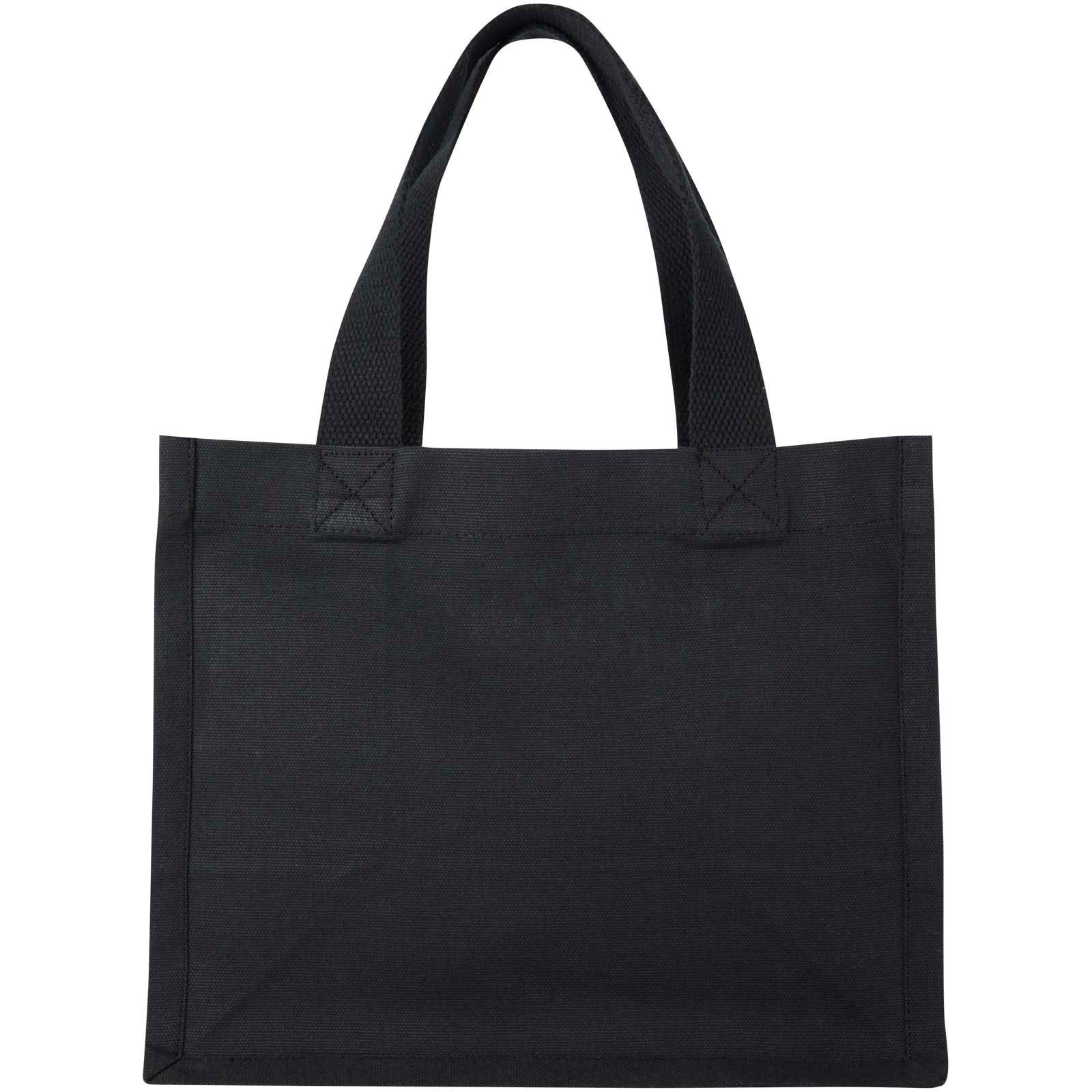 Mini sac shopping Odessa à soufflet en coton recyclé de 9 L et 220 g/m² certifié GRS 8