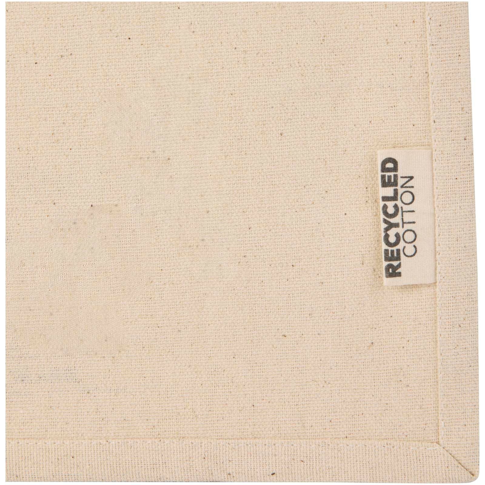 Mini sac shopping Odessa à soufflet en coton recyclé de 9 L et 220 g/m² certifié GRS 11