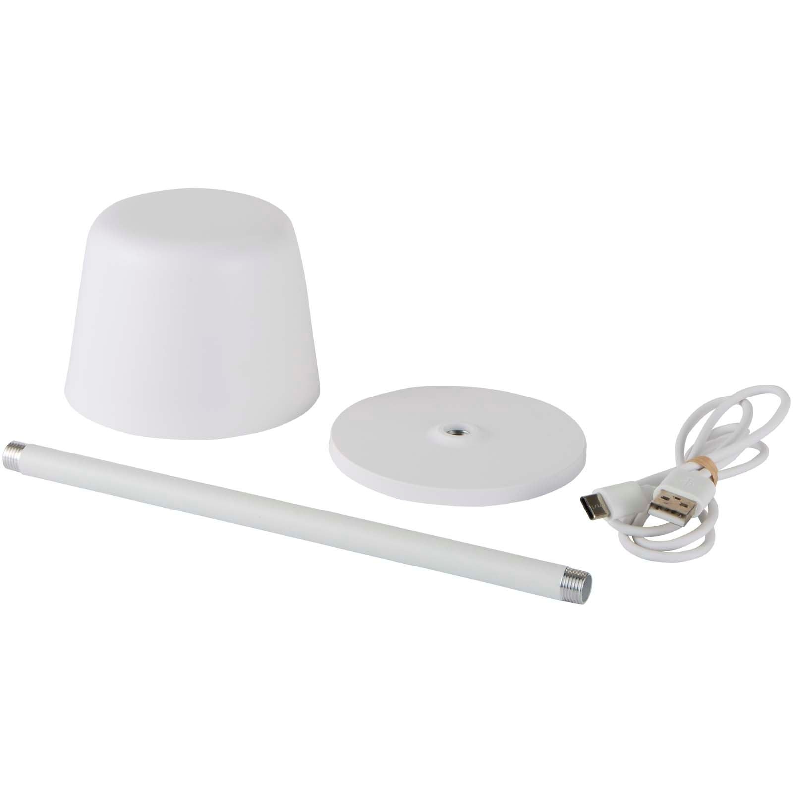 Lampe de table rechargeable et d’intensité réglable Alya avec 3 modes d’éclairage 11